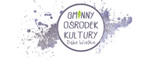 Obrazek przedstawia logo Gminnego Ośrodka Kultury w Dębem Wielkim.