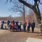 Zdjęcie z uroczystości z dnia 24.03.2022 Narodowy Dzień Pamięci Polaków ratujących Żydów