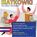 Plakat Gminny Turniej Siatkówki