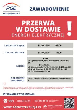 Miniaturka artykułu Przerwa w dostawie energii ‼️‼️