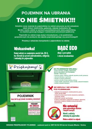 Miniaturka artykułu Pojemnik na ubraniaTo NIE śmietnik ‼️‼️‼️