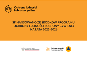 Miniaturka artykułu Program Ochrony Ludności i Obrony Cywilnej na lata 2025–2026 w Gminie Dębe Wielkie